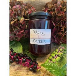 CONFITURE POIRE CASSIS